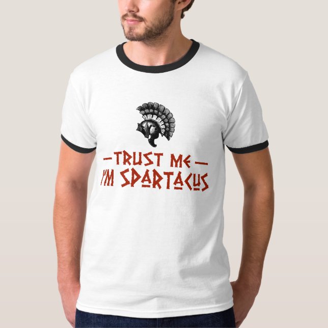Tro mig, jag är Spartacus Tröja (Framsida)