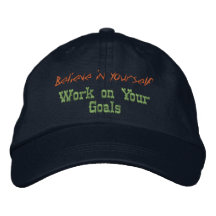 Tro Mot Dig Motivationscitat Anpassad Navy