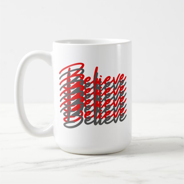 Tro Muggen Believe Kaffemugg (Vänster)