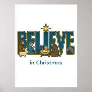 Tro Nativitet Poster