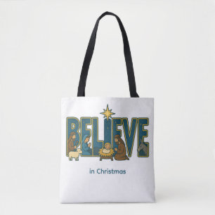 Tro Nativity Tygkasse