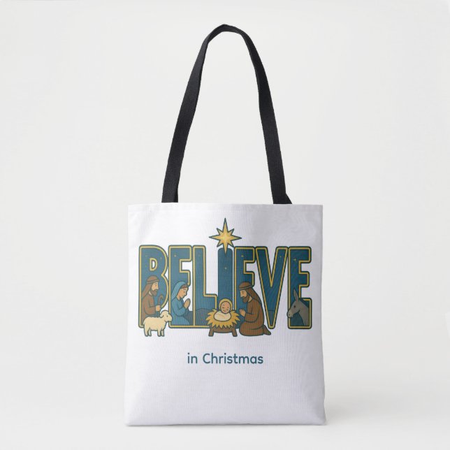 Tro Nativity  Tygkasse (Framsida)