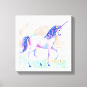 Tro nätt Unicorn Canvastryck