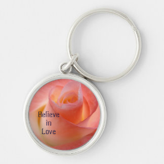 Tro nyckelringar Rosa ros presenter