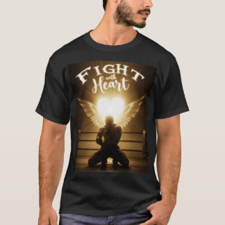 Tro och fight boxnings-T-shirt T Shirt