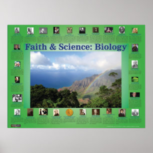 Tro och vetenskap: Biologi Poster
