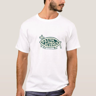 Tro- och vetenskapsskjorta t shirt