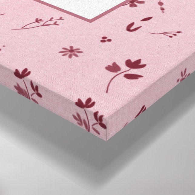 Tro & Ofruktbar Typografi Design Kuddcover Canvastryck (Hörn (nedre))