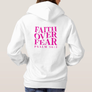 Tro över rädsla Psaltaren 56:3 Kristet bibelvers T Shirt