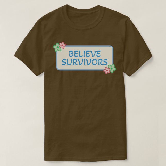 Tro överlevande t shirt (Design framsida)