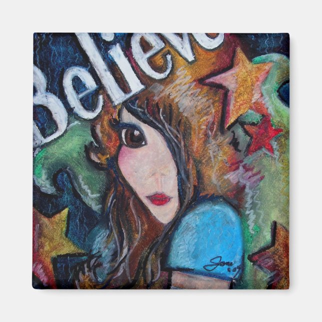 Tro på Älvor Magnet (Framsidan)