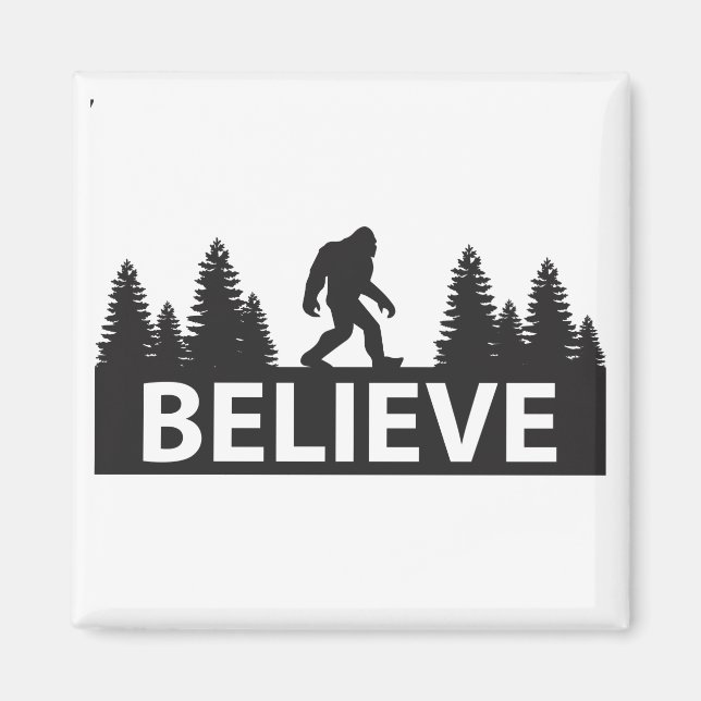 Tro på Bigfoot Magnet (Framsidan)