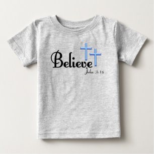 Tro på Blue Kor Småbarn Tee