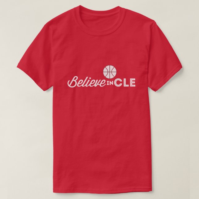 Tro på Cleveland T-Shirt (Design framsida)