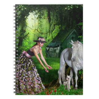 Tro på den bärbara Magic Spiral-datorn Anteckningsbok