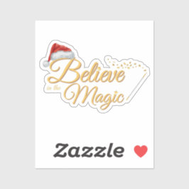 Tro på den magiska - visemiska Helgdag design Klistermärken