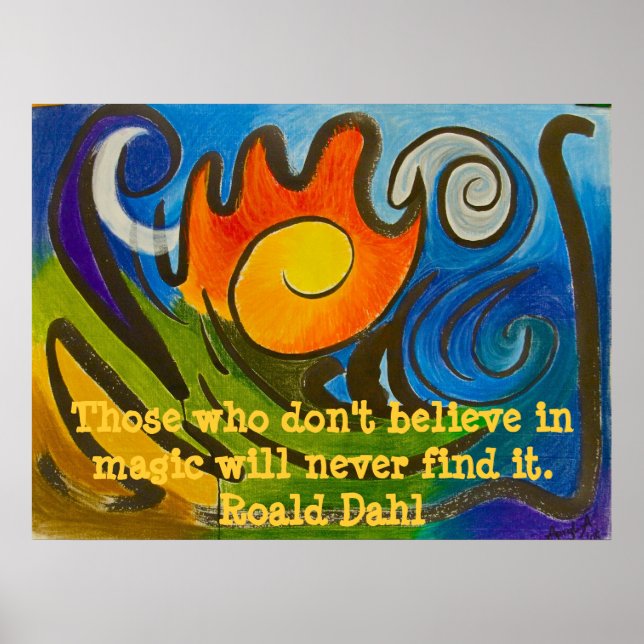 Tro på det extraordinära! poster (Framsidan)