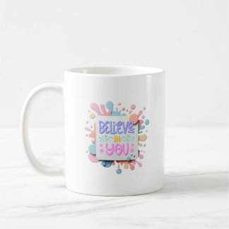 Tro på dig kaffemugg