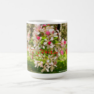 Tro på dig själv. Delikat blomma Kaffemugg