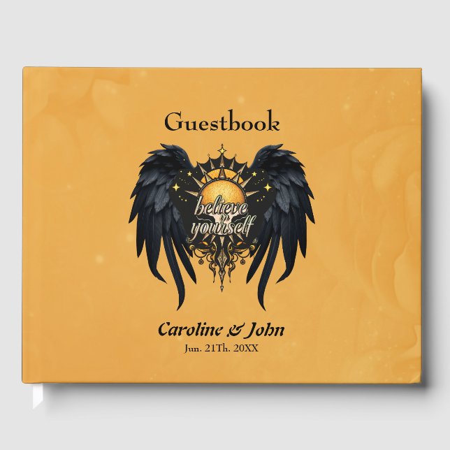 Tro på dig själv, ett brev gästböcker (Framsida)