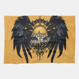 Tro på dig själv, ett brev kökshandduk