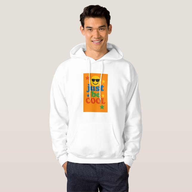 Tro på dig själv hoodie (Hel framsida)