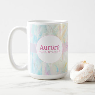 Tro på dig själv Inspirerande Citat Kaffemugg