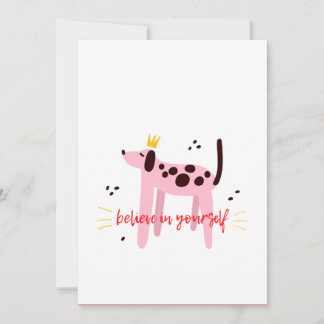 Tro på dig själv julkort