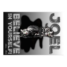 Tro på dig själv! Poster anpassningsbar