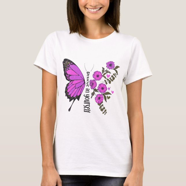 Tro på dig själv t shirt (Framsida)