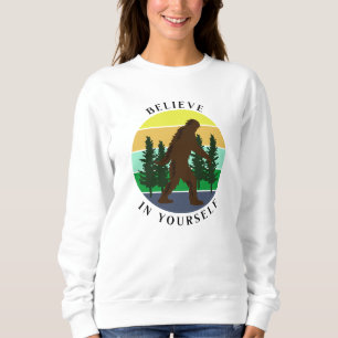 Tro på dig själv Vintage Sunset Bigfoot T Shirt