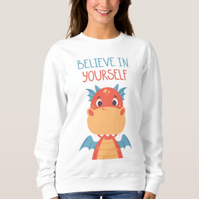 Tro på din egen drake t shirt (Framsida)