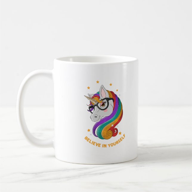 Tro på din egen enighet kaffemugg (Vänster)