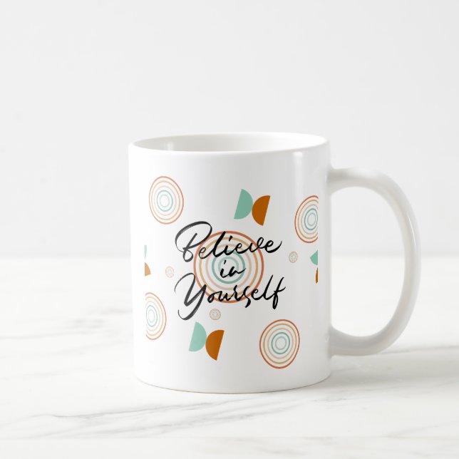Tro på din egen inspirerande Mugg (Höger)