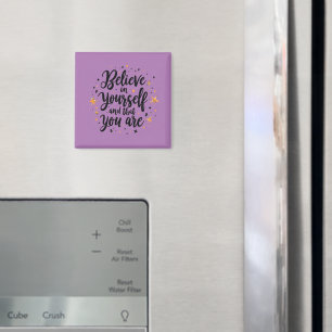 Tro på din egen Motiverande offertdesign Magnet