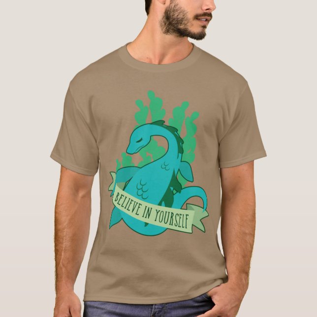 Tro på din egen Nessie T Shirt (Framsida)