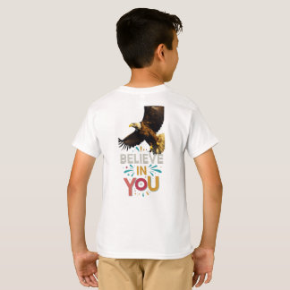 Tro på din Majestic Eagle-design T Shirt