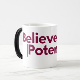 Tro på din potential | Motiveringsoffert Magisk Mugg