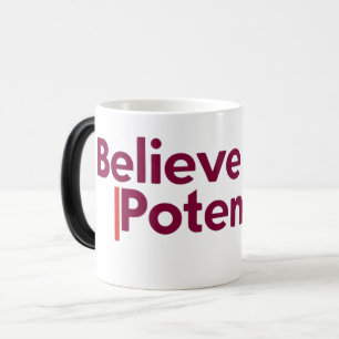 Tro på din potential Motiveringsoffert Magisk Mugg