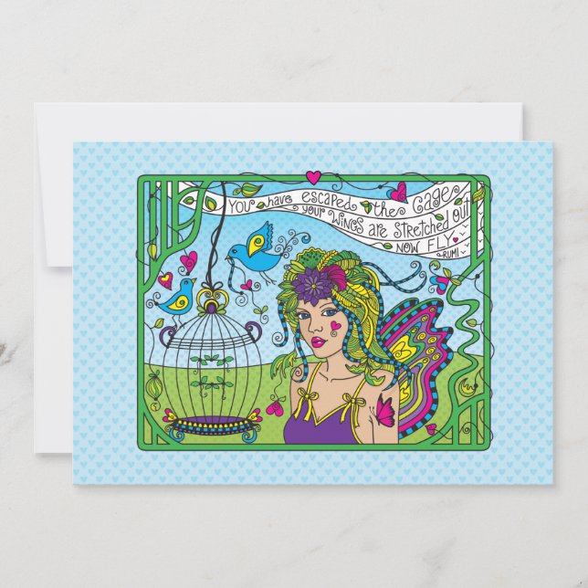 Tro på ditt eget_platta kort på 7 x 5 tum (Framsida)