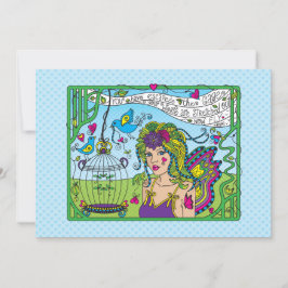 Tro på ditt eget_platta kort på 7 x 5 tum