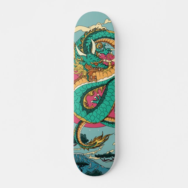 Tro på drakar mini skateboard bräda 18,5 cm (Framsida)