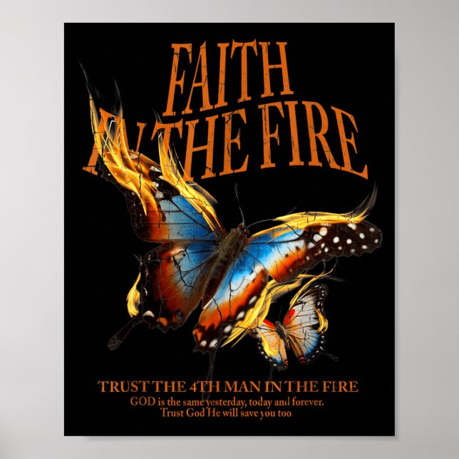 Tro På Elden  Poster (Framsidan)