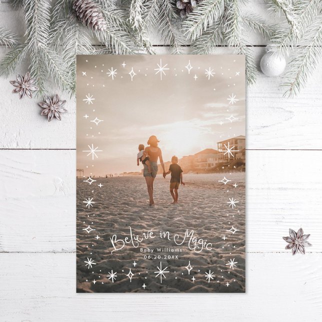 Tro på fotot i Magic Family Julkort (Skapare uppladdad)