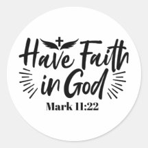 Tro på Gud 11:22 inspirationsoffert