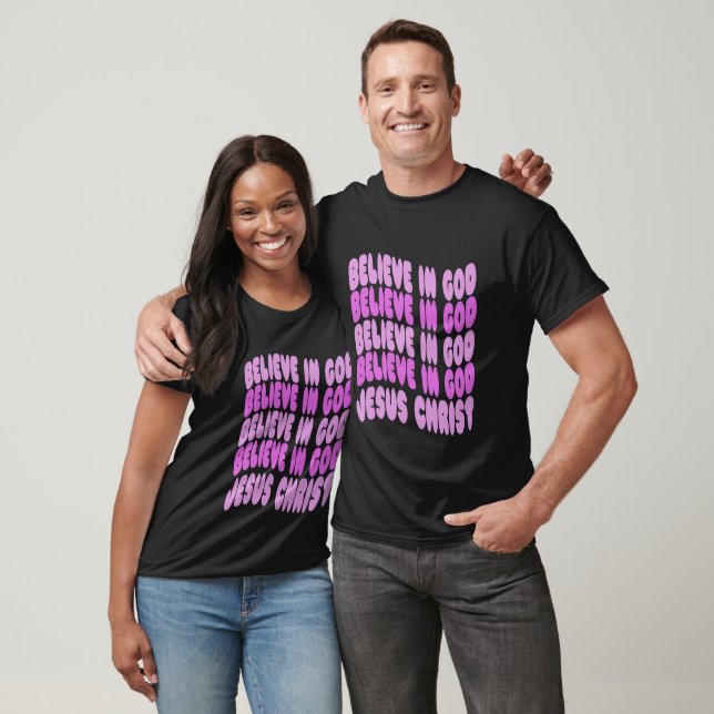 tro på GUD Jesus Kristus T Shirt (Unisex)