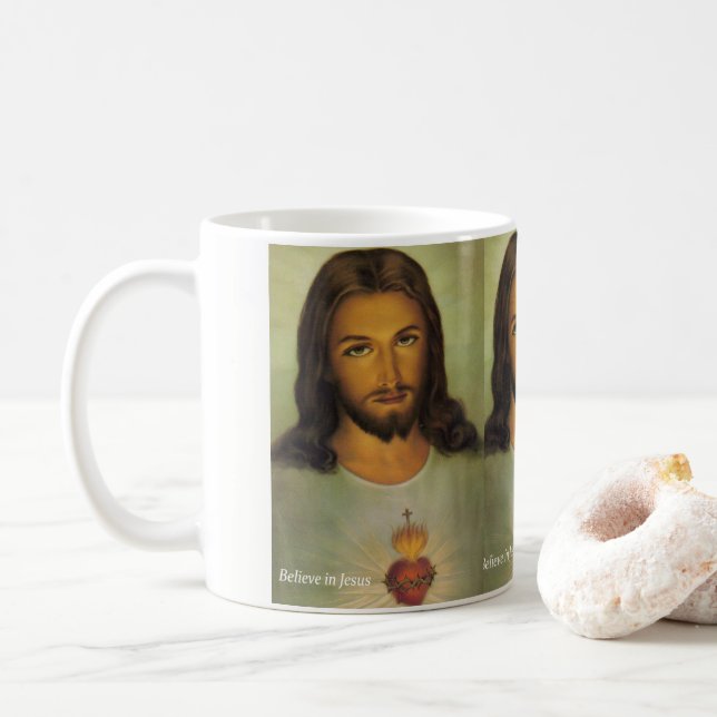 Tro på Jesus Mugg (Med munk)