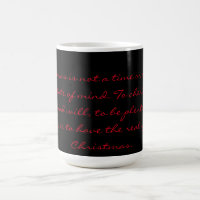 Tro på jul, kaffe Mugg