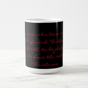 Tro på jul, kaffe Mugg