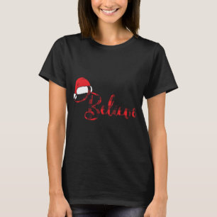 Tro på julen Buffalo Play Santa Hat Merry T Shirt